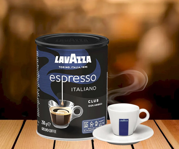 Кофе Lavazza Espresso Club ж/б молотый 250 г - фото-5