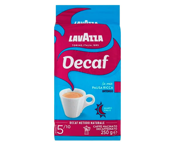 Кофе Lavazza Dek Intenso молотый 250 г