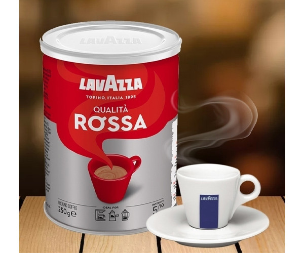 Кофе Lavazza Qualita Rossa ж/б молотый 250 г - фото-4