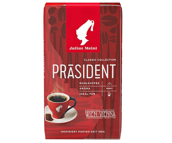 Кофе Julius Meinl President молотый 250 г - фото-2