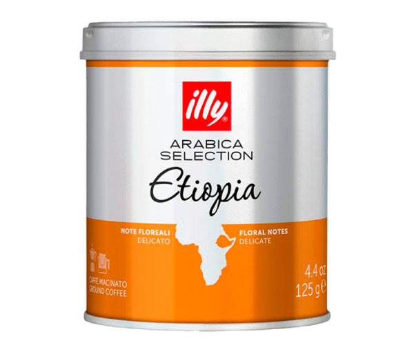 Кофе Illy Monoarabica Эфиопия молотый 125 г