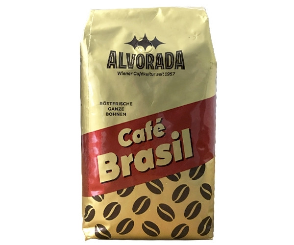 Кофе ALVORADA Brasil в зернах 1 кг - фото-1