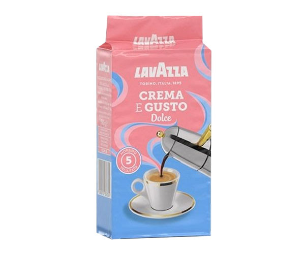 Кофе Lavazza Crema e gusto Dolce молотый 250 г - фото-1