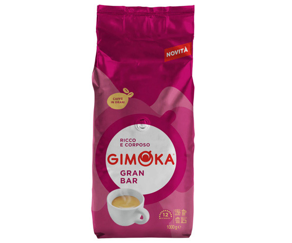 Кофе Gimoka Gran Bar в зернах 1000 г - фото-1