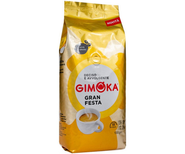 Кофе Gimoka Gran Festa в зернах 1000 г - фото-1