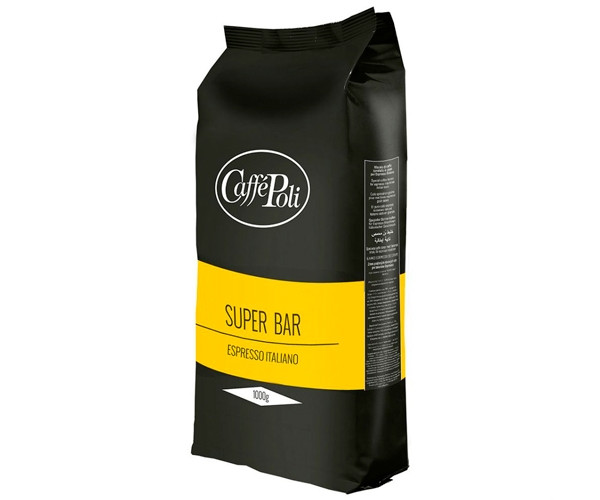 Кофе Caffe Poli Superbar в зернах 1 кг - фото-1
