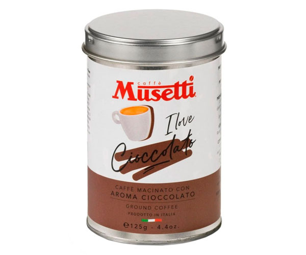 Кофе Musetti Caffe Cioccolata молотый ж/б 125 г