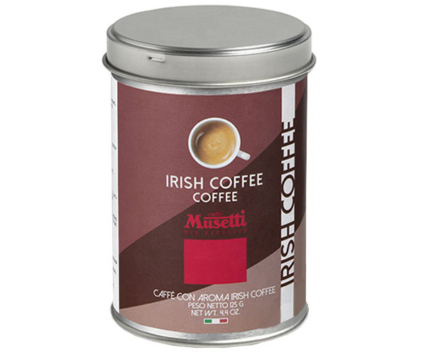 Кофе Musetti Caffe Irish Coffee молотый ж/б 125 г - фото-1