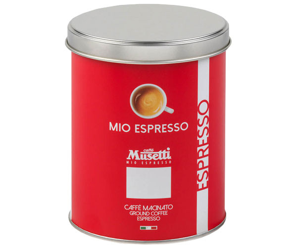 Кофе Musetti Caffe Espresso молотый ж/б 250 г - фото-1