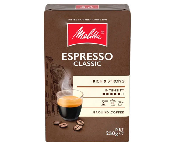 Кофе Melitta BellaCrema Espresso молотый 250 г