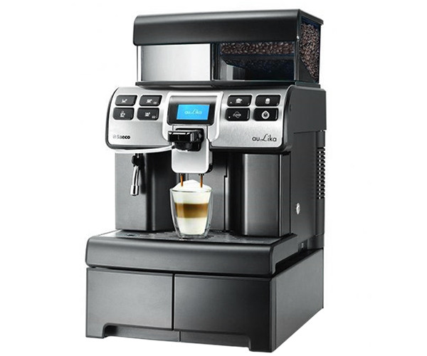 Кофемашина Saeco Aulika Top High Speed Cappuccino V2 Black (RI9846/30) - фото-1
