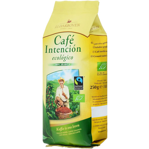 Кофе J.J. Darboven Caffe Intencion Ecologico молотый 250 г - фото-1