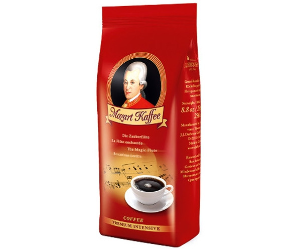 Кофе J.J.Darboven Mozart Premium Intensive в зернах 250 г - фото-1