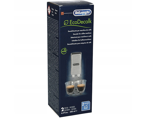 Жидкость для очистки накипи кофемашин Delonghi EcoDecalk DLSC202 200 мл - фото-2