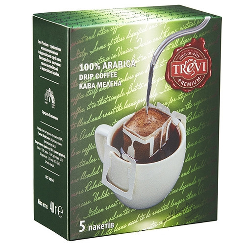 Дрип-кофе Trevi Premium 40 г (5 шт) - фото-1