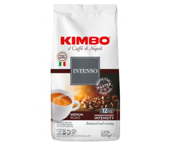Кофе KIMBO Aroma Intenso в зернах 1 кг - фото-1