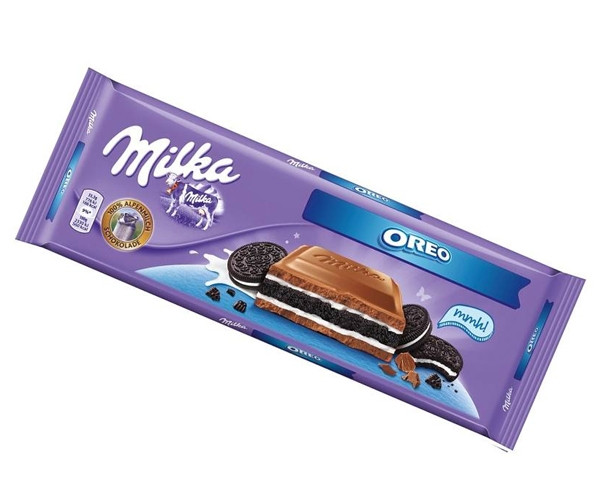 Шоколад Milka Oreo 300 г - фото-1