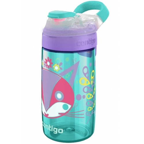 Бутылка для воды детская Contigo Gizmo Sip Kids Blue (1000-0471) 420 мл - фото-1