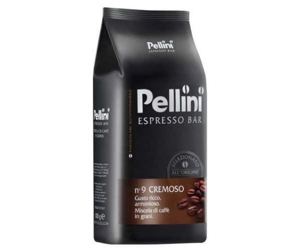 Кофе Pellini Espresso Bar Cremoso в зернах 1000 г - фото-1