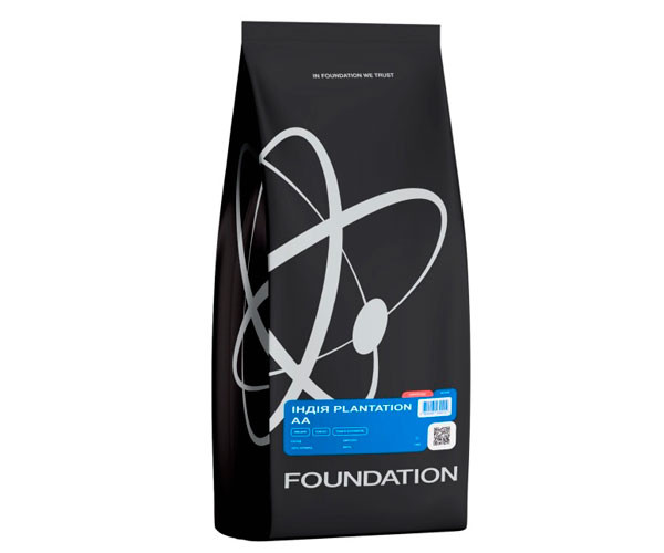 Кофе Foundation India Plantation AA в зернах 1 кг