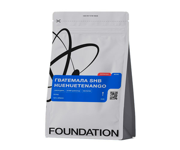 Кофе Foundation Guatemala SHB Huehuetenango в зернах 250 г