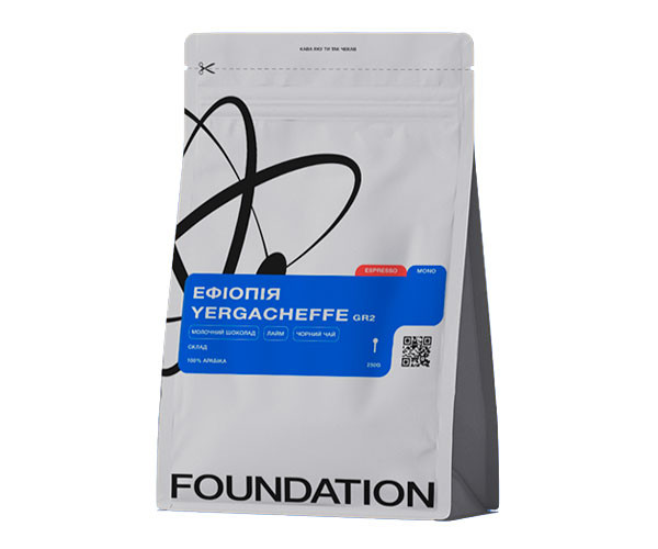 Кофе Foundation Ethiopia Yergacheffe в зернах 250 г