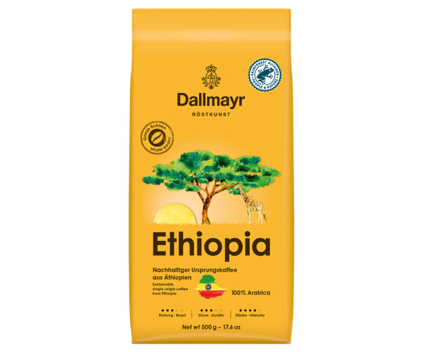 Кофе Dallmayr Ethiopia в зернах 500 г - фото-4