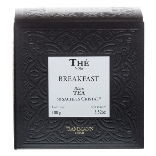 Черный чай Dammann Freres Завтрак в пакетиках 50 шт - фото-1
