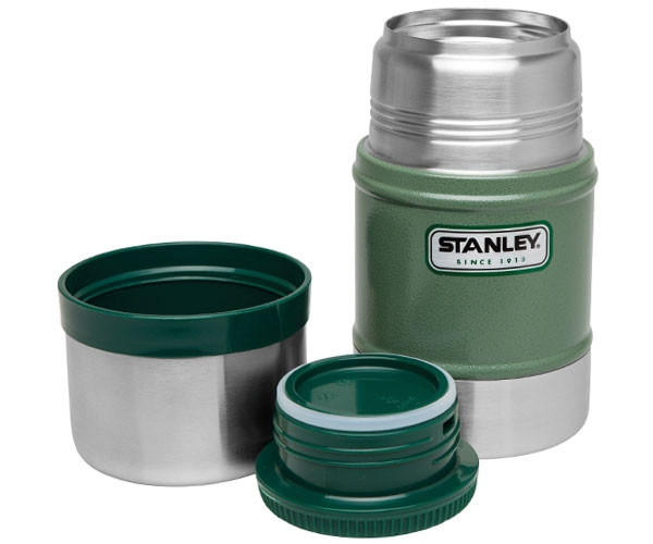 Термос пищевой Stanley Classic 500 мл зелений (10-00811-010) - фото-4