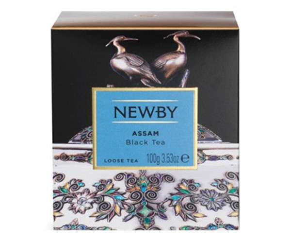 Черный чай Newby Ассам 100 г картон (220010) фото