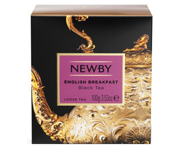 Черный чай Newby Английский завтрак 100 г картон (220050) фото