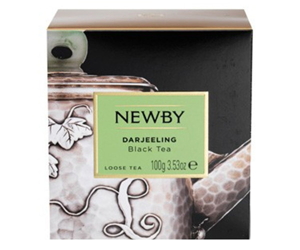 Черный чай Newby Дарджилинг 100 г картон (220020) фото