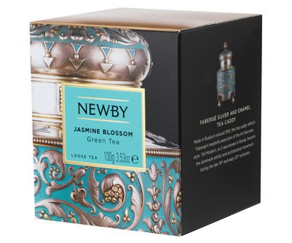 Зеленый чай Newby Цветы Жасмина 100 г картон (220090)
