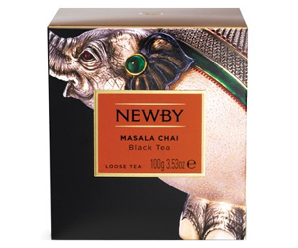 Черный чай Newby Масала 100 г картон (221450) фото