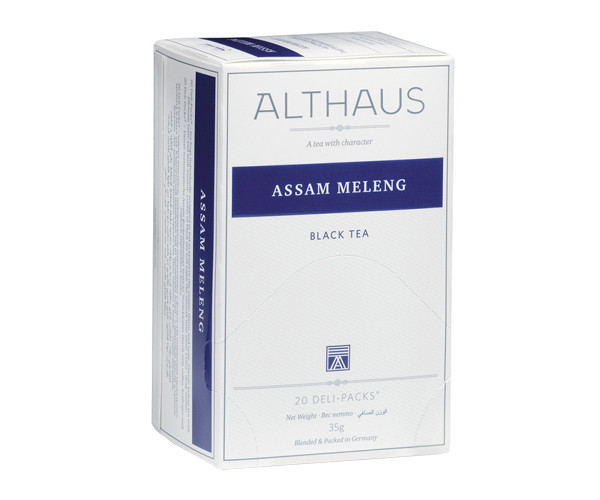 Черный чай Althaus Assam Meleng в пакетиках 20 шт - фото-3