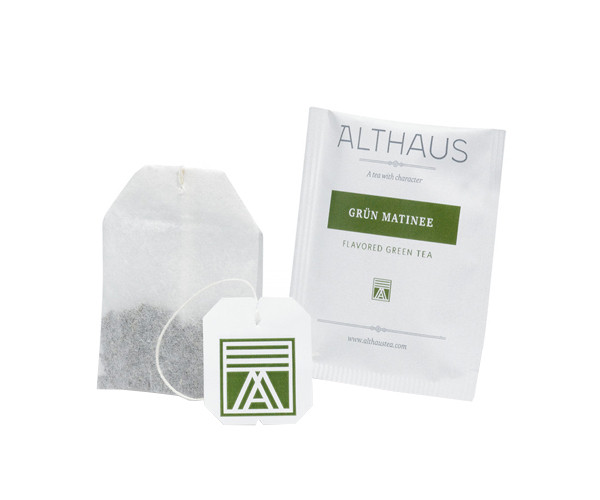 Зеленый чай Althaus Grun Matinee в пакетиках 20 шт - фото-2