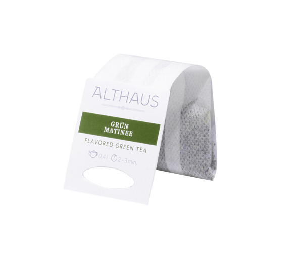 Зеленый чай Althaus Green Matinee фильтр-пак 20 шт - фото-3