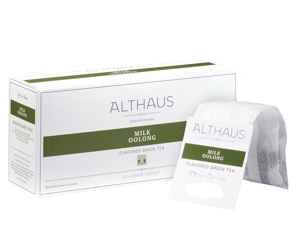 Зеленый чай Althaus Milk Oolong фильтр-пак 20 шт - фото-2