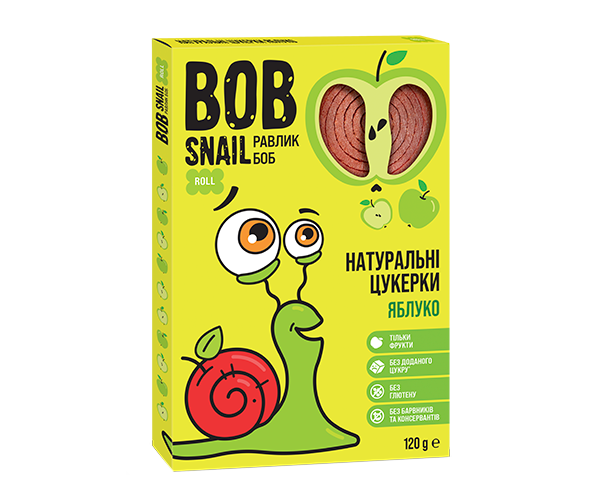 Пастила Bob Snail Яблоко 120 г