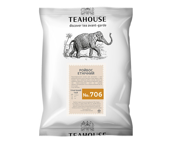 Травяной чай Teahouse №706 Ройбуш этнический 250 г - фото-1