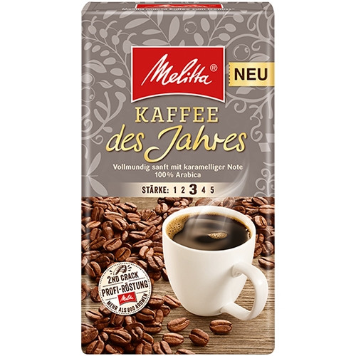 Кофе Melitta Kaffee des Jahres молотый 500 г - фото-1