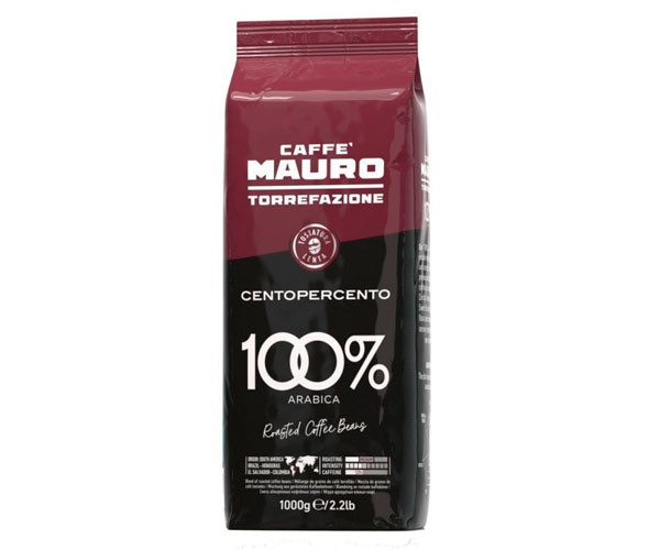 Кофе Mauro Caffe Centopercento в зернах 1000 г