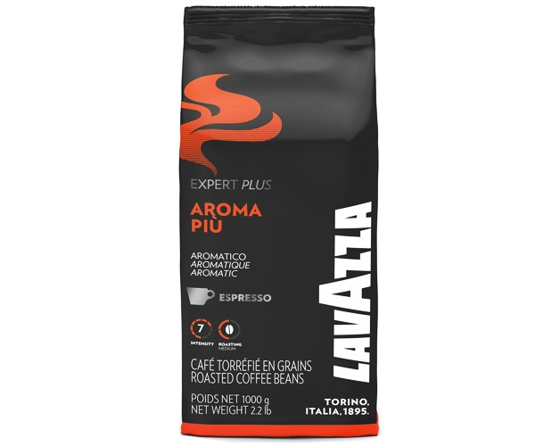 Кофе Lavazza Expert Plus Aroma Piu в зернах 1 кг - фото-1
