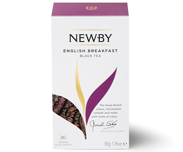 Черный чай Newby Английский завтрак в пакетиках 25 шт (310050) - фото-3