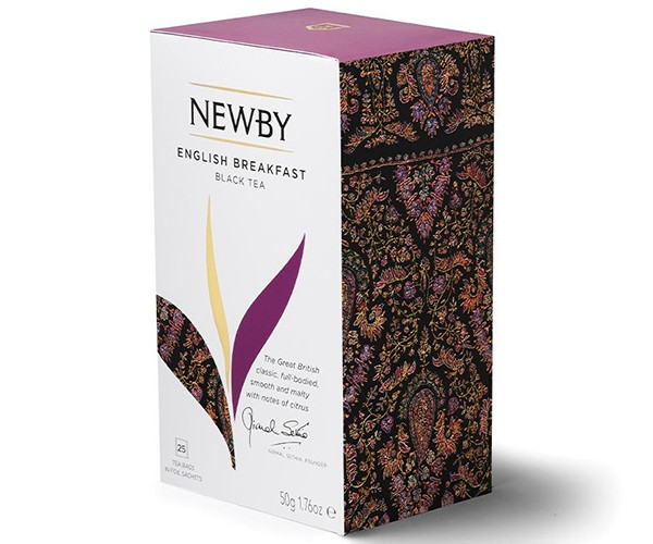 Черный чай Newby Английский завтрак в пакетиках 25 шт (310050) - фото-2