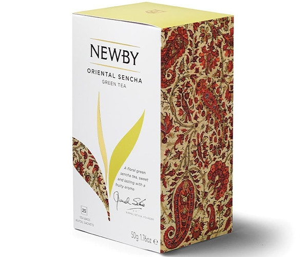 Зеленый чай Newby Восточная Сенча в пакетиках 25 шт (310170) - фото-2