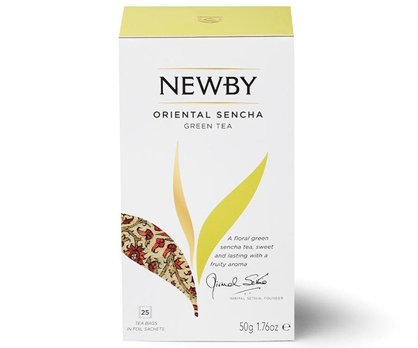 Зеленый чай Newby Восточная Сенча в пакетиках 25 шт (310170) - фото-3