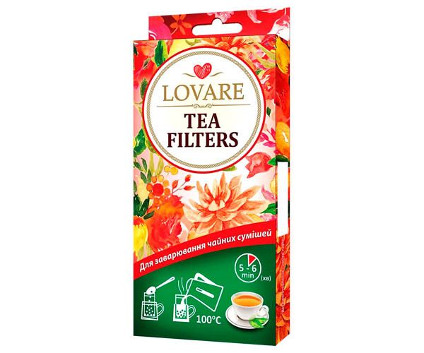 Фильтр-пакет для чая Lovare 50 шт - фото-2