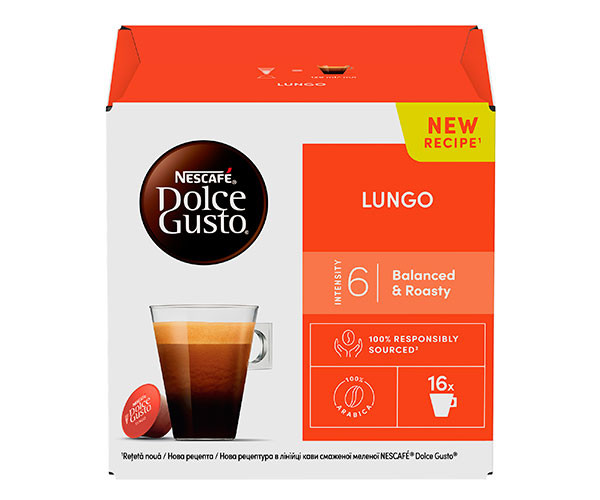 Кофе в капсулах NESCAFE Dolce Gusto Lungo - 16 шт фото