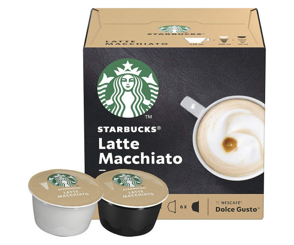 Кофе в капсулах Starbucks Dolce Gusto Latte Macchiato - 12 шт - фото-3
